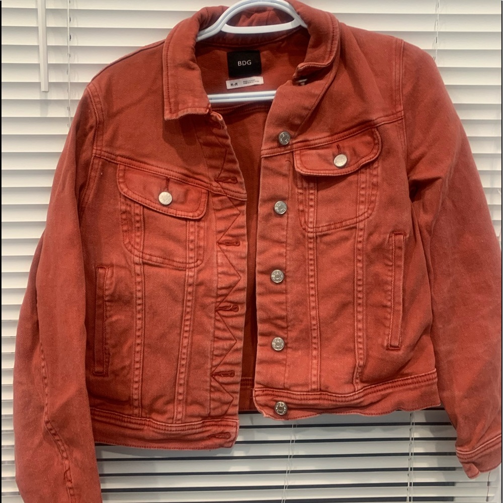 Denim jacket.
